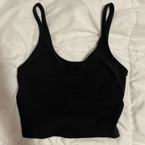 Black lululemon align tank
